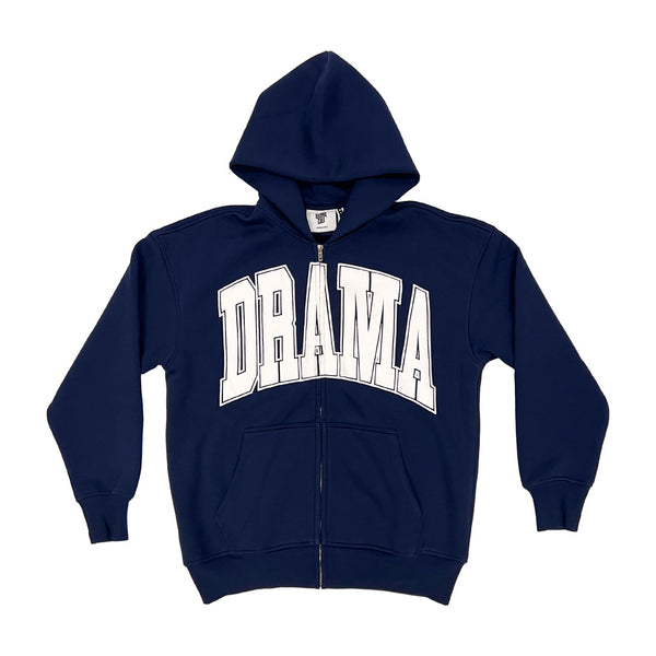 NAVY BLUE HEAVY ZIP UP