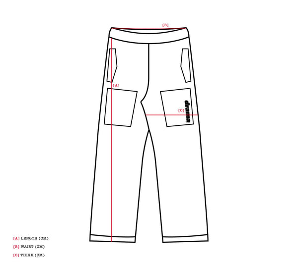 LITE GREY STAPLE PARA PANTS