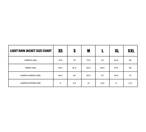 GREY SHELL RAIN JACKET