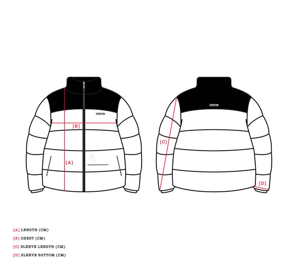 YELLA HALFTONE REVERSIBLE PUFFAH