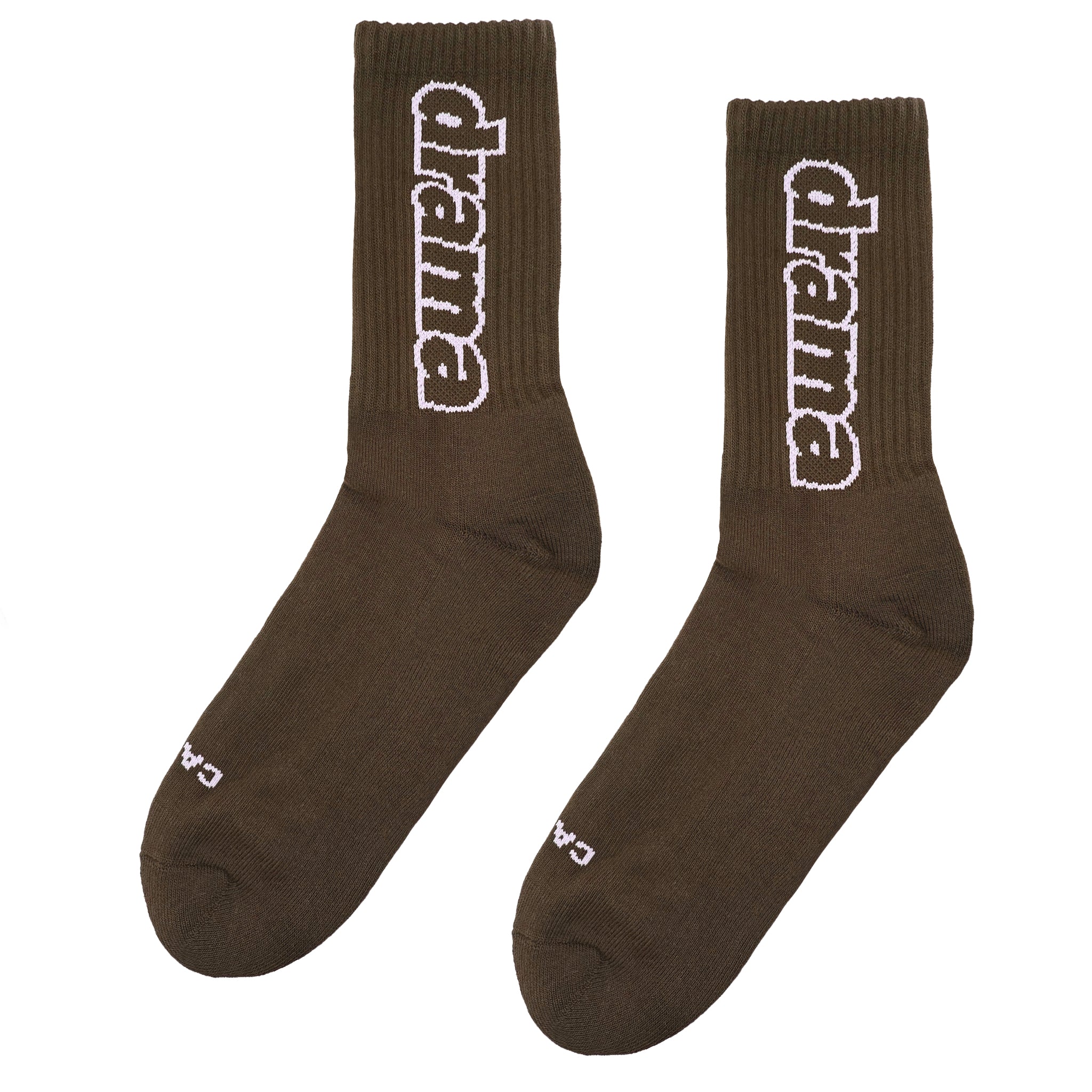 BROWN STAPLE SOCKS