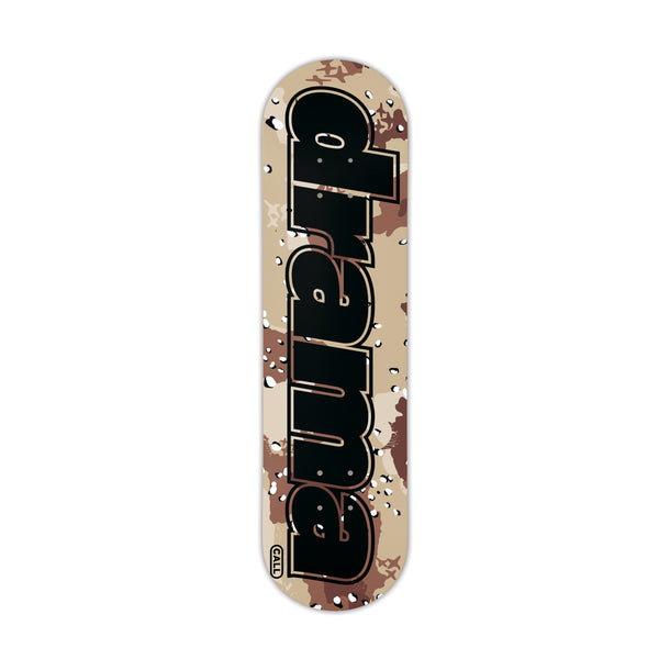 CAMO STAPLE SKATEBOARD