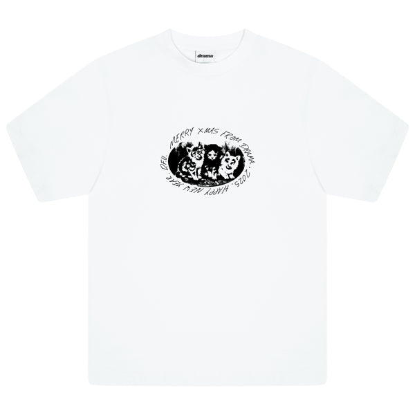 XMAS TEE (WHITE) * NEW BLANK