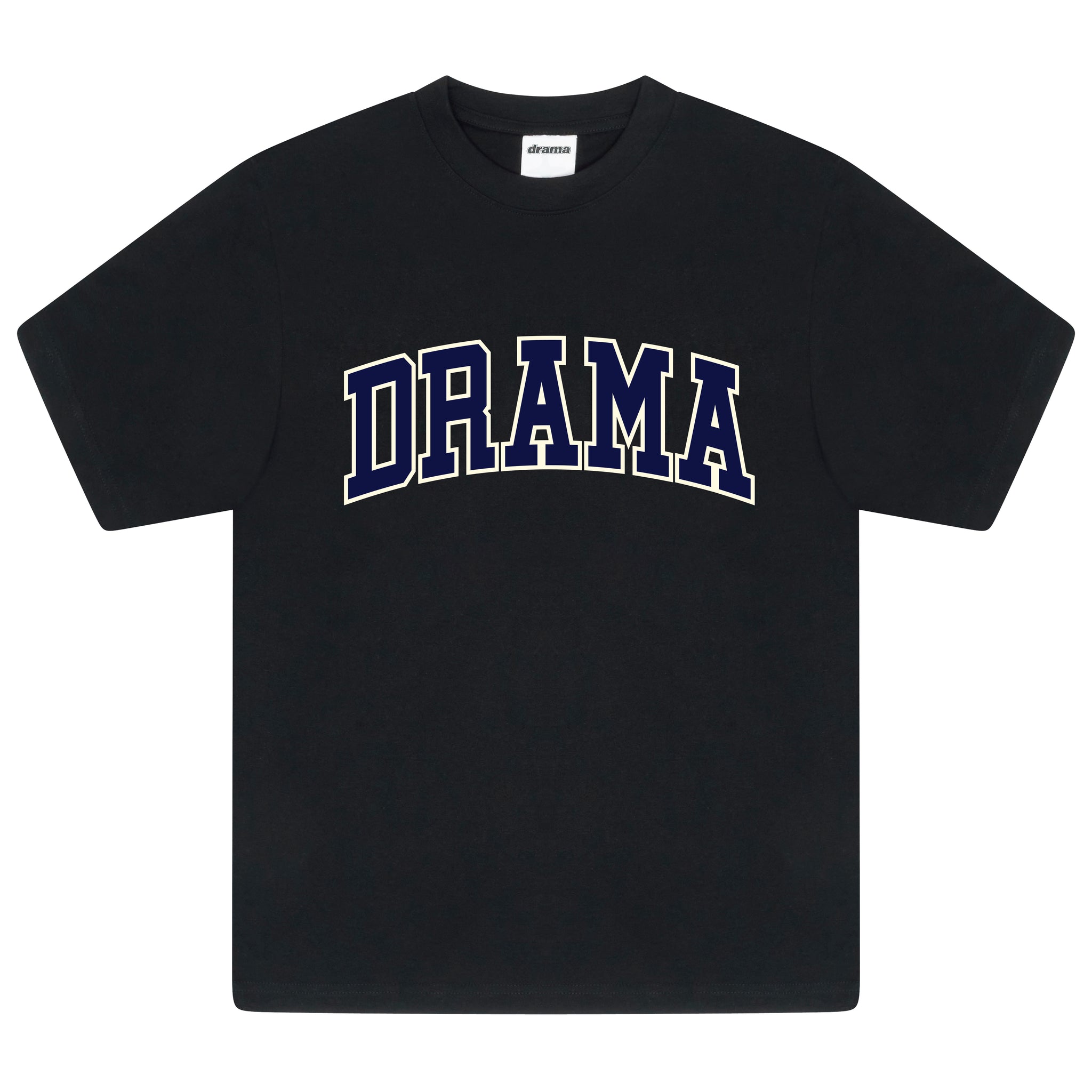 BLACK COLLEGE TEE * NEW BLANK