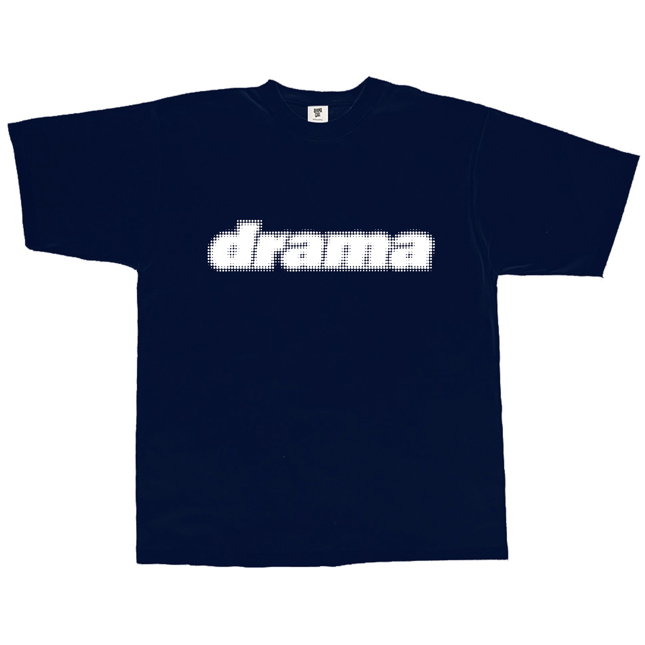 HALFTONE STAPLE TEE (NAVY)