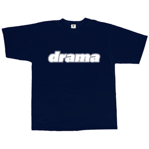 HALFTONE STAPLE TEE (NAVY)