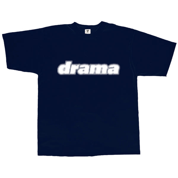 HALFTONE STAPLE TEE (NAVY)