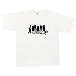 DRAMA RECORDS TEE (WHITE)