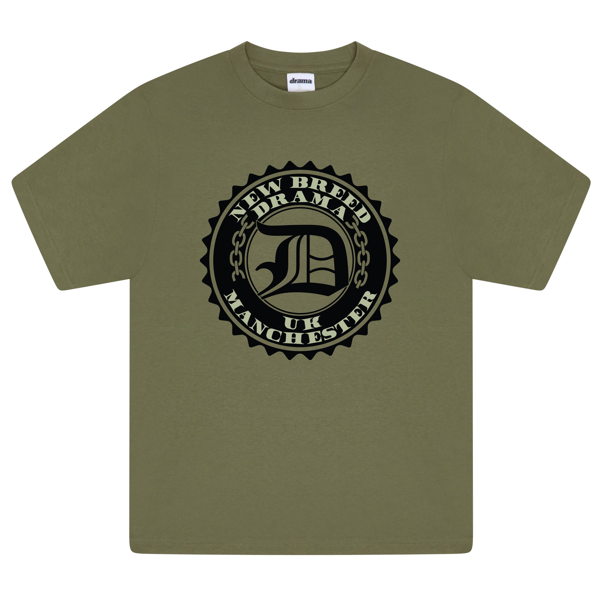 NEW BREED TEE (OLIVE GREEN) * NEW BLANK