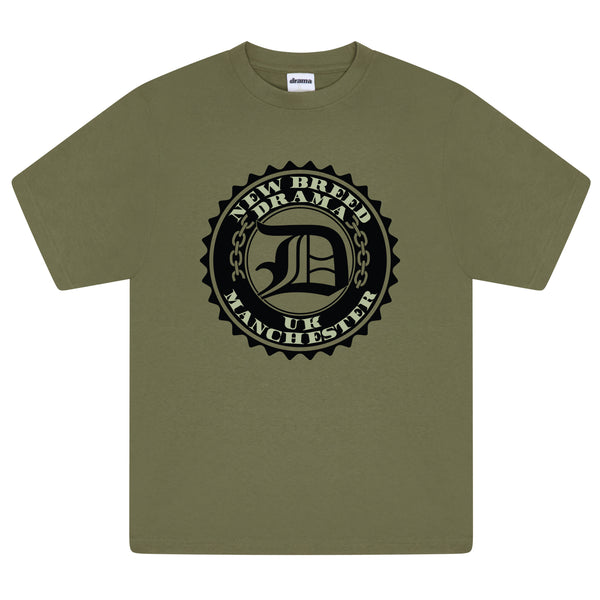 NEW BREED TEE (OLIVE GREEN) * NEW BLANK