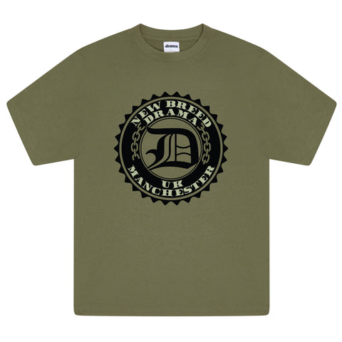 NEW BREED TEE (OLIVE GREEN) * NEW BLANK