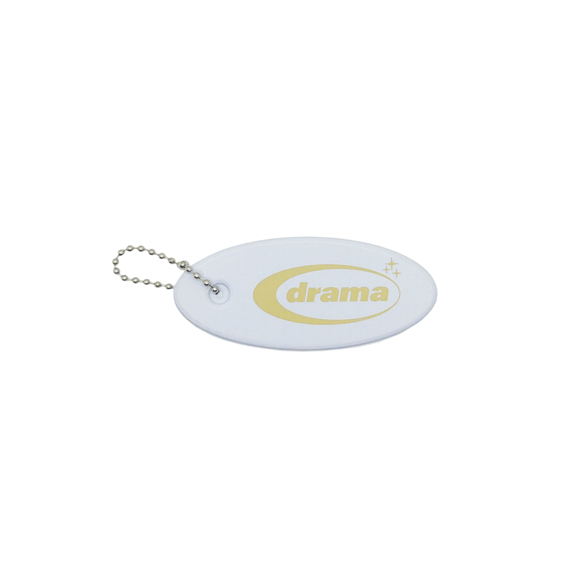 DRAMA FOAM KEYRING (WHITE)