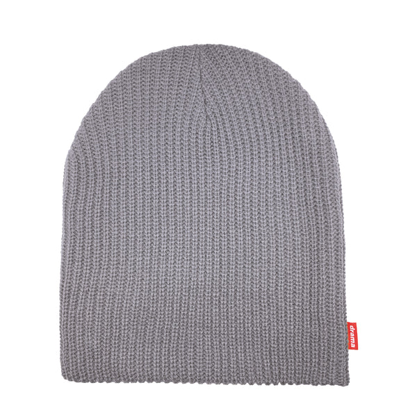 GREY KNIT BEANIE