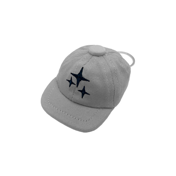 MINI STA CAP KEYRING (GREY)