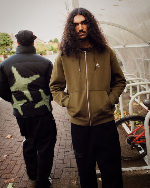 SEA GREEN STA ZIP UP