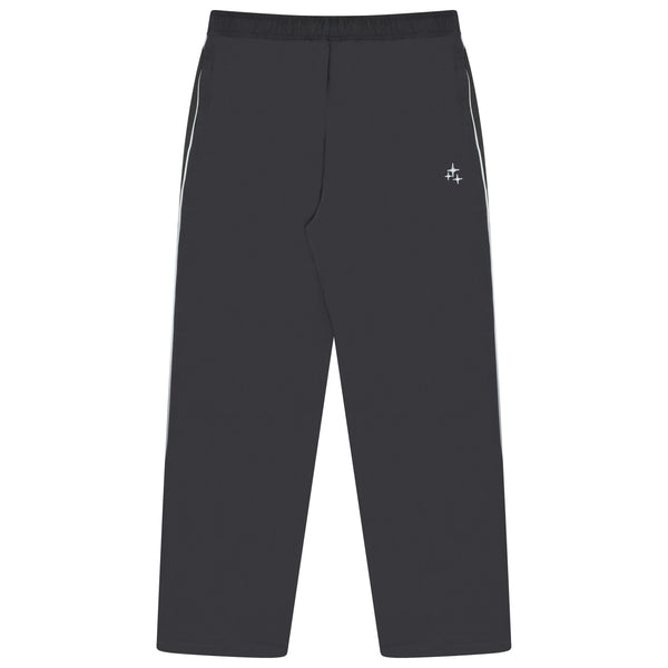 Men's ash grey Drama Call STA baggy nylon trousers front view