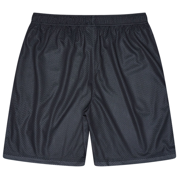 Men's black Drama Call 1998 DC mesh shorts back view 