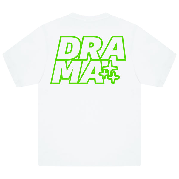 OUTLINE 3STA STACK TEE (WHITE) * NEW BLANK