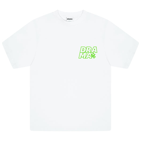 OUTLINE 3STA STACK TEE (WHITE) * NEW BLANK