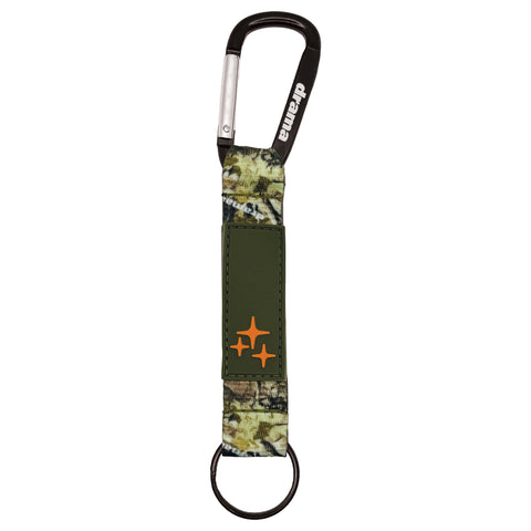 REAL TREE CAMO STA CARABINER KEYRING
