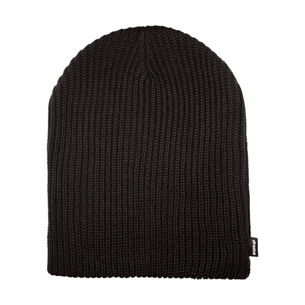 BLACK KNIT SKULLY