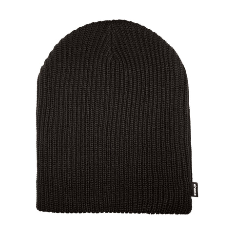 BLACK KNIT SKULLY