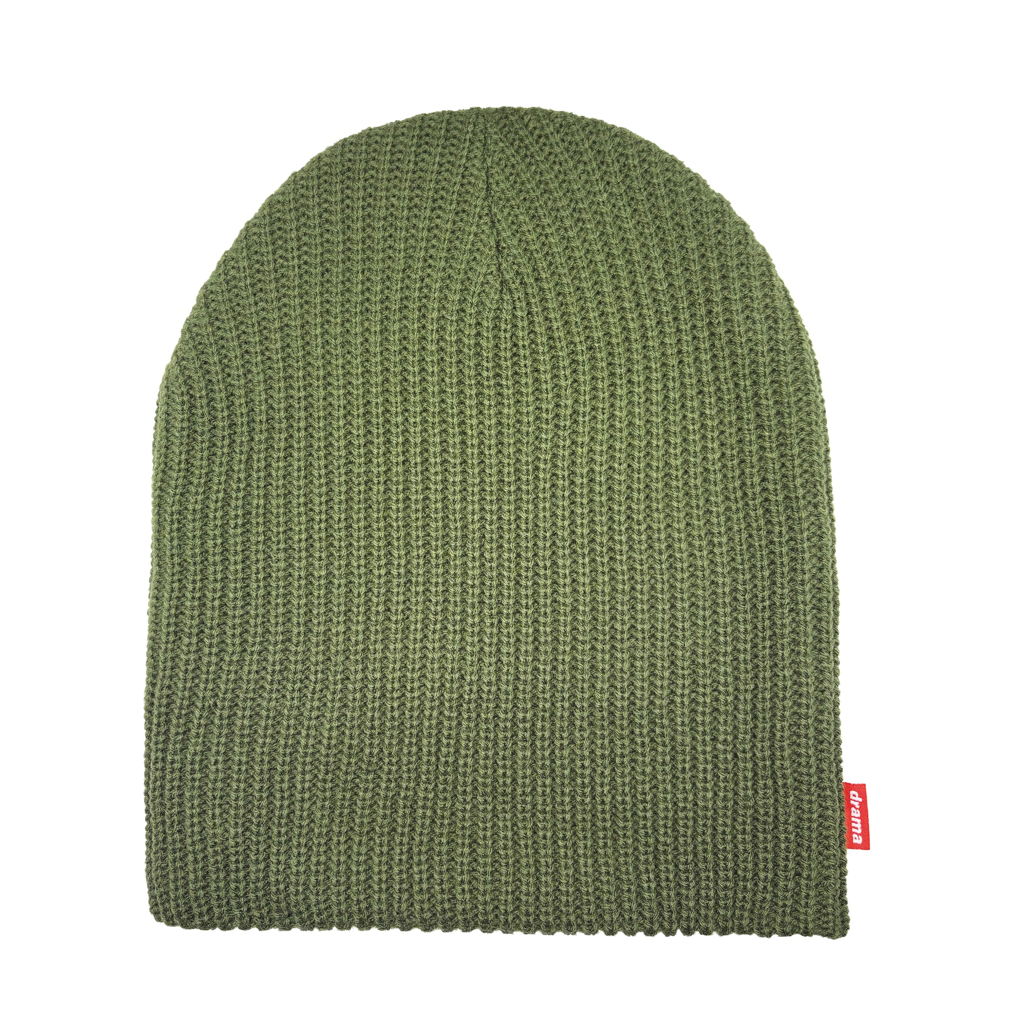 ARMY GREEN KNIT SKULLY