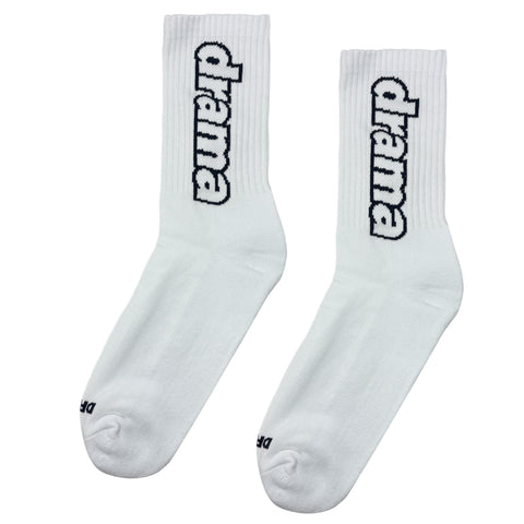 WHITE STAPLE SOCKS