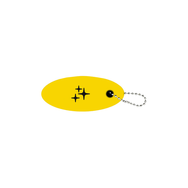 DRAMA FOAM KEYRING (YELLOW)